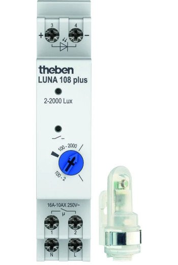 THEBEN Analoger Dämmerungsschalter LUNA 108 plus AL