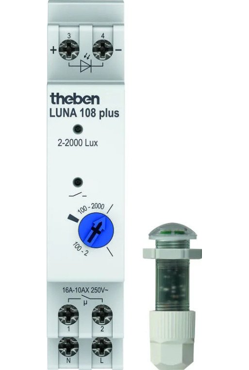 THEBEN Analoger Dämmerungsschalter LUNA 108 plus EL