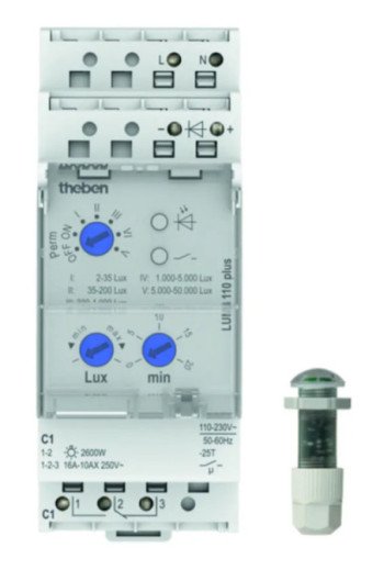 THEBEN LUNA 110 plus EL mit Einbaulichtsensor