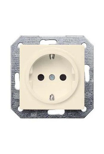 SIEMENS Schuko-Steckdose mit erh. BS. DELTA i-system