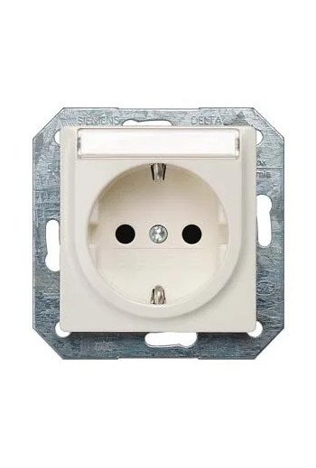 SIEMENS Schuko-Steckdose mit erh. BS. und BSF DELTA i-system