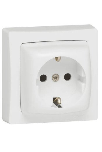 LEGRAND Aufputz Steckdose Komplettgerät Oteo IP20 ultraweiß