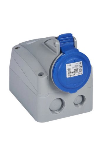 LEGRAND CEE- Steckdose Aufputz 3P 16A 230V BL IP44