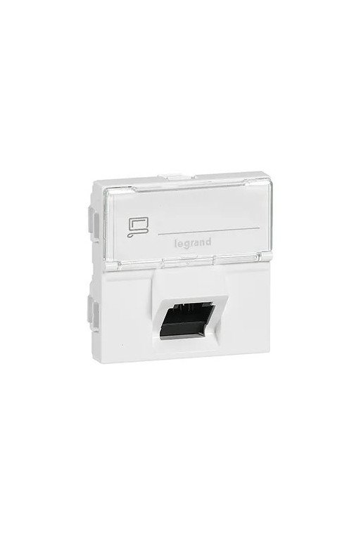 LEGRAND Datendose 1xRJ45 geschirmt für MOSAIC
