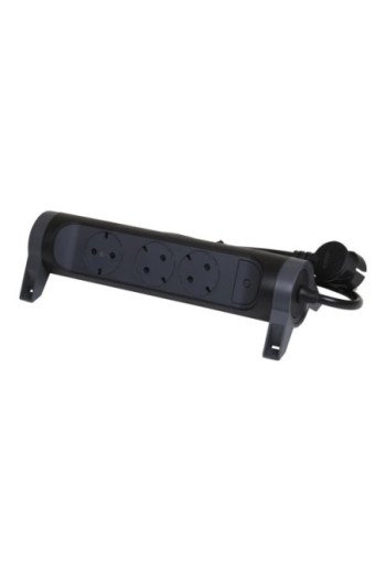 LEGRAND Drehbare Steckdosenleiste 3x Steckdose