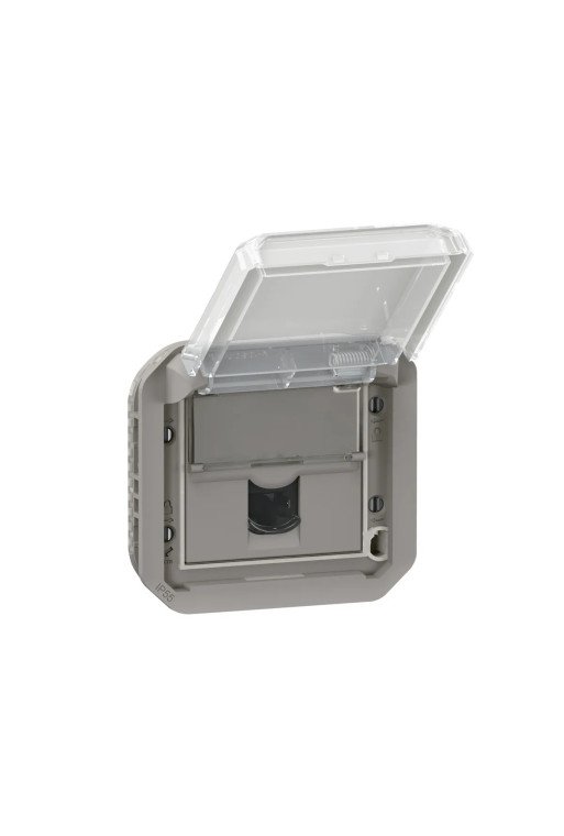 LEGRAND Einsatz RJ45 Datendose Kategorie 6 FTP i n der Farbe: Grau