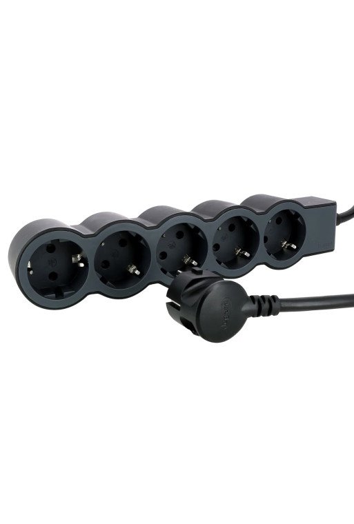 LEGRAND Flache Steckdosenleiste 5x Steckdose