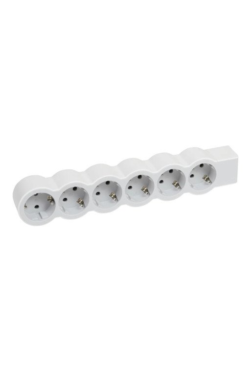 LEGRAND Flache Steckdosenleiste 6x Steckdose