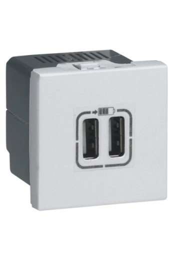 LEGRAND Mosaic Ladesteckdose 2x USB Typ A