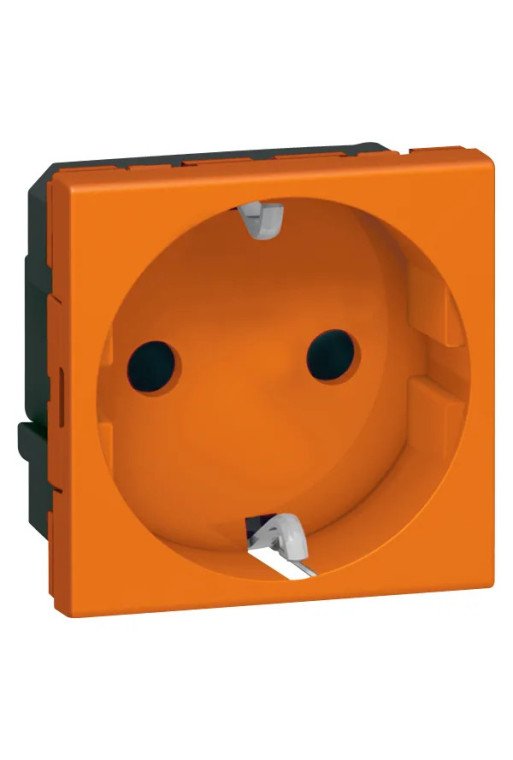 LEGRAND Mosaic Steckdose Schuko 2-modulig Orange