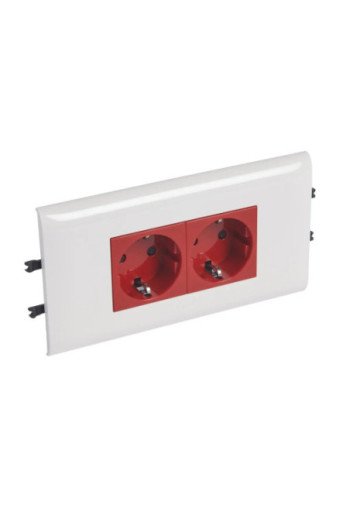 LEGRAND Mosaic Steckdose SDO 2f cod. DLP 85mm SL rt