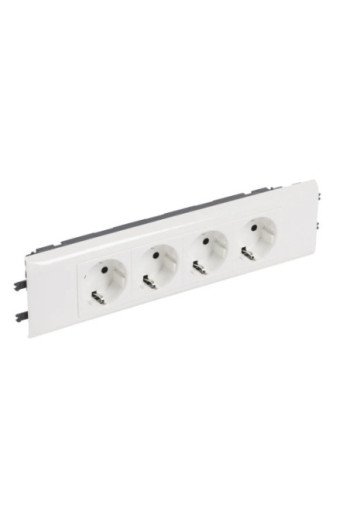 LEGRAND Mosaic Steckdose SDO 4f DLP 65mm SL ws