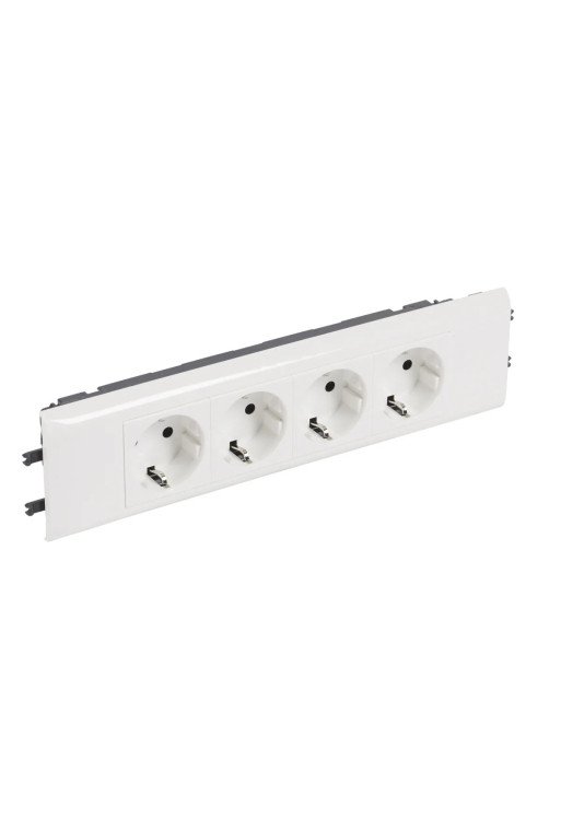 LEGRAND Mosaic Steckdose SDO 4f DLP 65mm SL ws