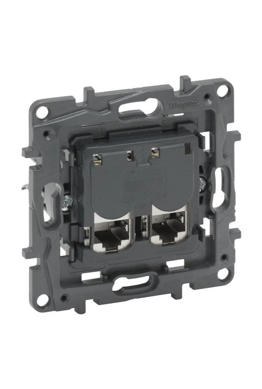 LEGRAND Niloe Step Einsatz Datendose 2Xrj45 Kat6 Stp