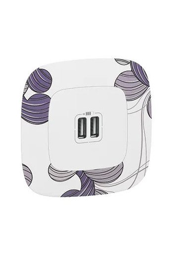 LEGRAND Valena Allure USB-Ladedose 2400mA Farbe: Ultraweiß