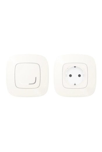 LEGRAND Valena Allure with Netatmo STAND-ALONE-S ET Steckdose + Sender Farbe: Perlmutt