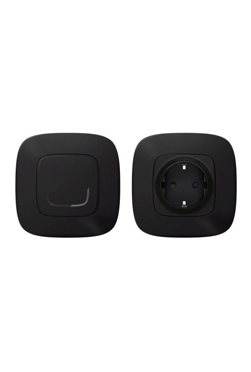 LEGRAND Valena Allure with Netatmo STAND-ALONE-S ET Steckdose + Sender Farbe: Schwarz