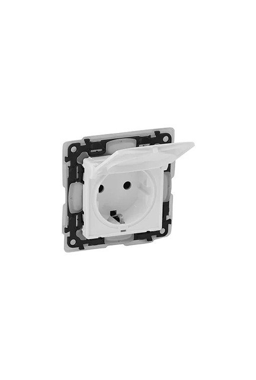LEGRAND Valena Life Schutzkontaktsteckdose IP44 Farbe: Ultraweiß