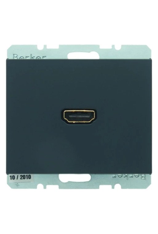 BERKER K.1 HDMI Steckdose anthrazit matt