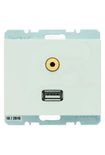 BERKER K.1 USB/3