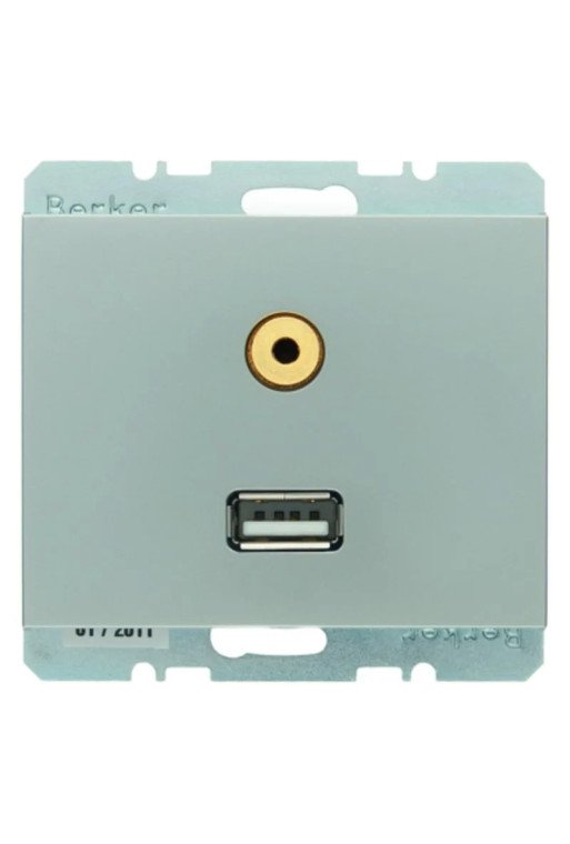 BERKER K.5 USB/3