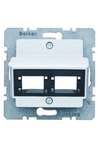 BERKER S.1/B.x Zstk.f.1 od.2 Einzelmod- ule RJ45 Reichle De-Massari