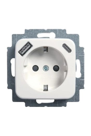 BUSCH-JAEGER Paket SCHUKO® USB-Steckdosen Reflex SI