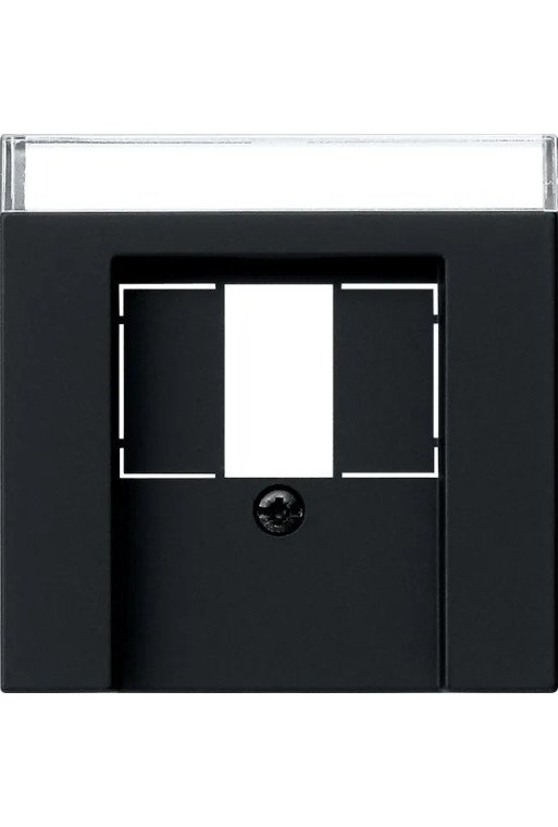 GIRA Abd. BSF TAE USB System 55 Schwarz m