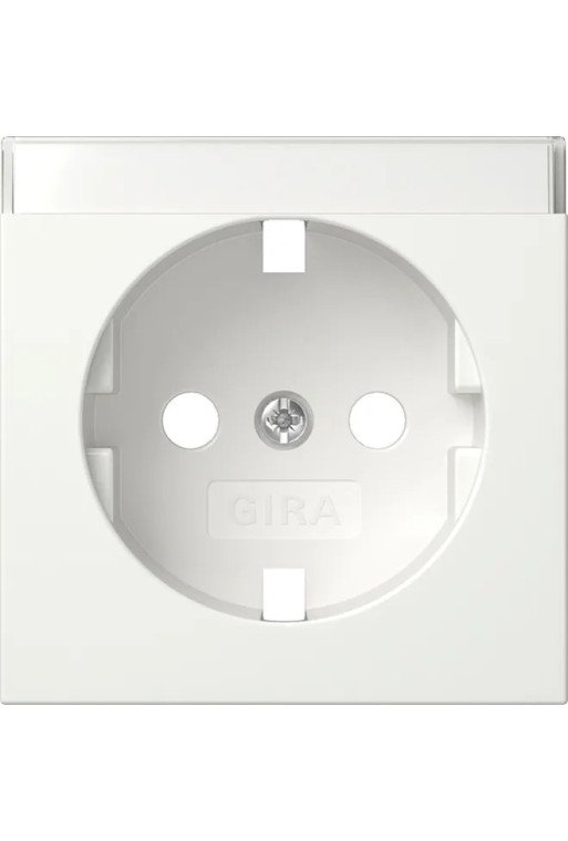 GIRA Abd. SCHUKO-Steckd. BSF System 55 Reinweiss