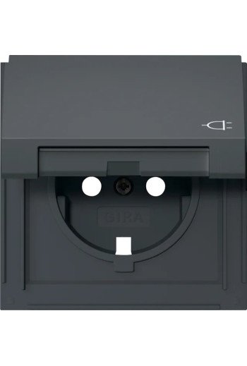 GIRA Abd. SCHUKO-Steckd. KD Gira TX_44 Anthrazit