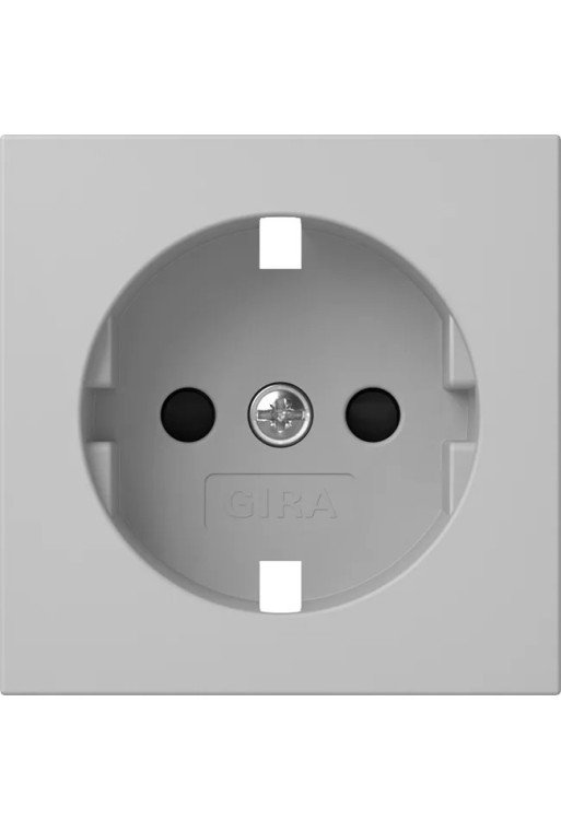 GIRA Abd. SCHUKO-Steckd. SH System 55 Grau m