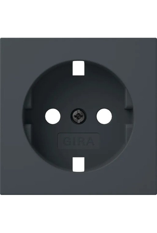 GIRA Abd. SCHUKO-Steckd. System 55 Anthrazit