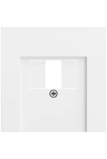 GIRA Abd. TAE USB System 70 Reinweiß m(lack.)