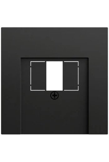 GIRA Abd. TAE USB System 70 Schwarz m(lack.)