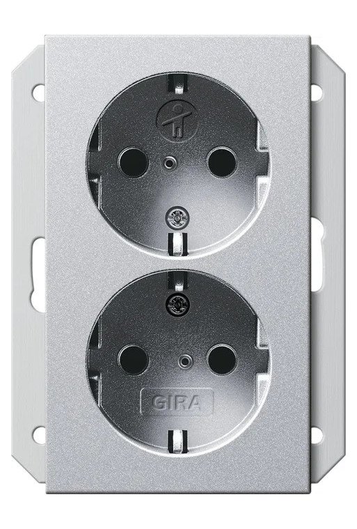 GIRA SCHUKO 2f SH f. UP-Dose 1
