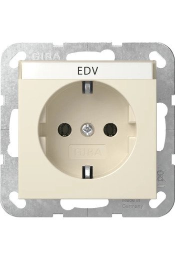 GIRA SCHUKO BSF System 55 Cremeweiß