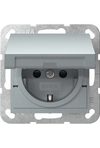 GIRA SCHUKO KD + SH SRK System 55 F Alu