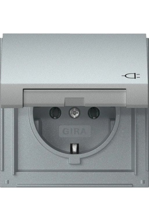 GIRA SCHUKO KD Gira TX_44 F Alu
