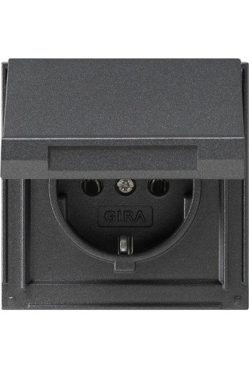 GIRA SCHUKO KD TX44 (Unterputz IP44) anthrazit