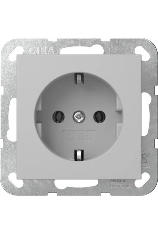 GIRA SCHUKO SRK System 55 Grau m