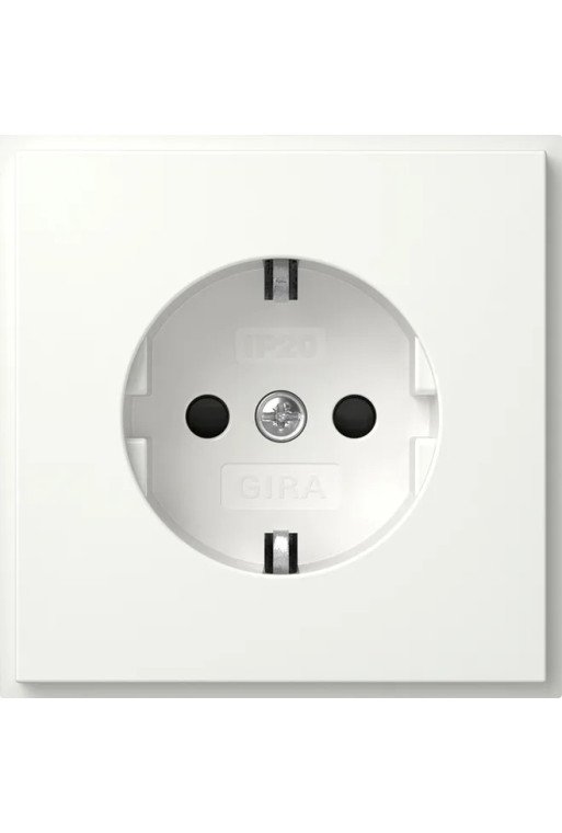 GIRA SCHUKO-Steckd. SH (IP20) Gira TX_44 Reinweiss