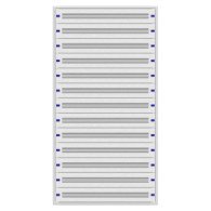 Unterputz-Installationsverteiler 4U-39L