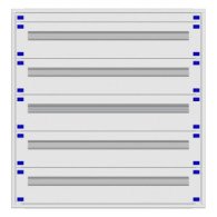 Installationsverteiler Einsatz KVN 40mm