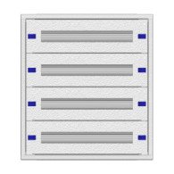 Installationsverteiler 2A-12K mit  84TE und 2 Flansche