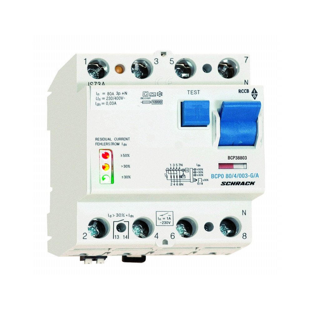 PRIORI FI-Schalter 80A