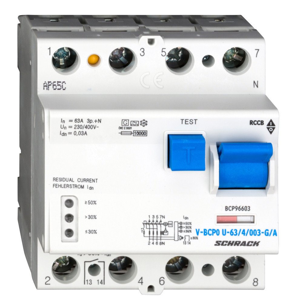 PRIORI FI-Schalter 63A